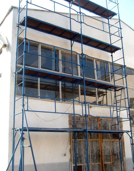 Frame Facade Scaffolding